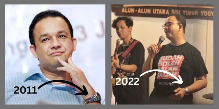 Jam Tangan Satu Dasawarsa dan Kesederhanaan Seorang Anies Baswedan