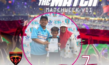 SULTAN ARYA MAHARDIKA TERPILIH  SEBAGAI MAN OF THE MATCH CHAMPION SOCCER LEAGUE 2023