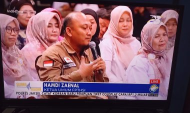 FPTHSI MINTA JAMINAN SOSIAL GURU DIREALISASIKAN DI METRO TV