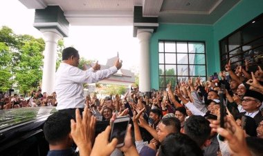 PASCA DEBAT PILPRES, ANIES DIDESAK PETANI DAN MASYARAKAT UMUM DI GORONTALO
