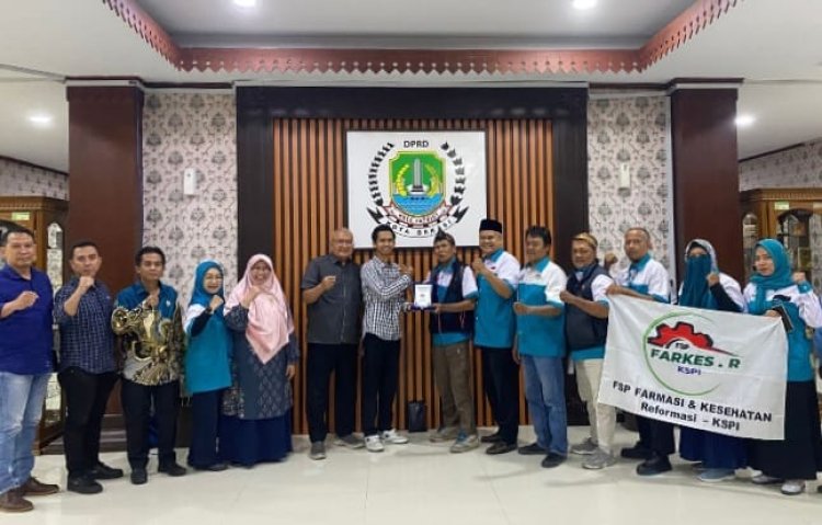 FSP FARKES REFORMASI - KSPI KOTA BEKASI LAKUKAN AUDIENSI DENGAN DPRD KOMISI IV
