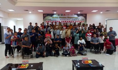 NPC JAKARTA PUSAT GELAR BUKA BERSAMA ATLET