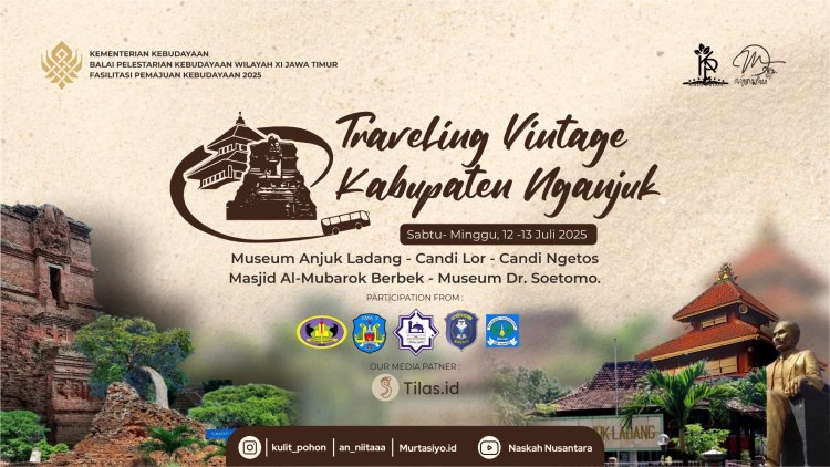 Waktunya Nostalgia Kabupaten Nganjuk: "Traveling Vintage" Ungkap Kekayaan Sejarah untuk Pelajar!