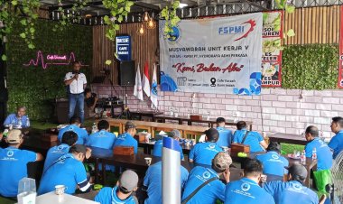 Raden Iman Santoso Sanoesi Nahkodai PUK SPL FSPMI PT Hydroraya Adhi Perkasa Periode 2026–2030