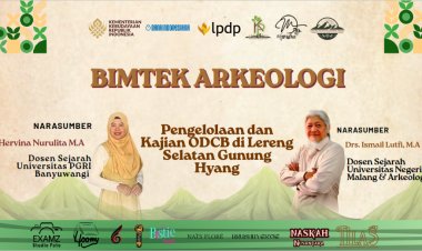 BIMTEK Arkeologi Lereng Selatan Gunung Hyang di Desa Badean Mengajak Mahasiswa Melihat Sejarah dari Sudut Pandang yang Baru
